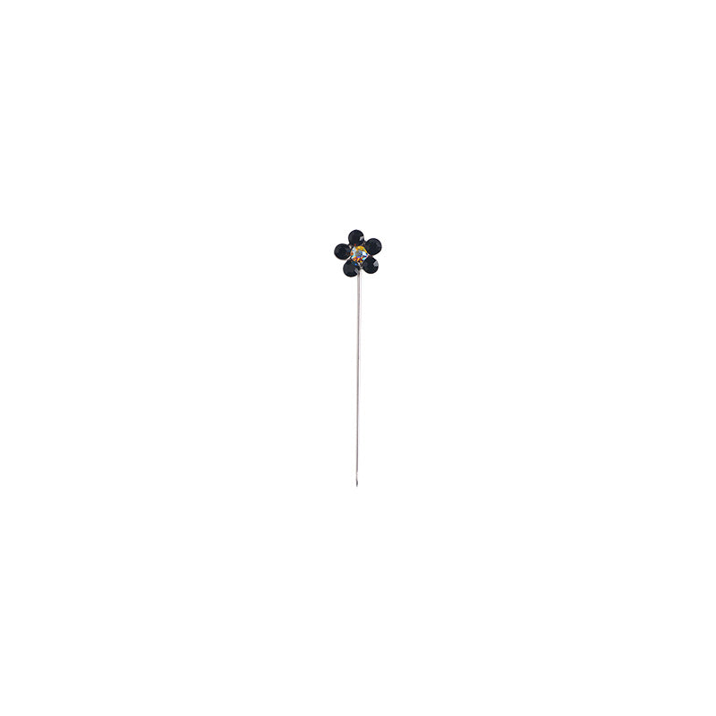 Cross-border B2B wholesale, flower headscarf positioning pins, hijab pins, elegant and exquisite, women's clothing matching, Muslim fixed needle long needle