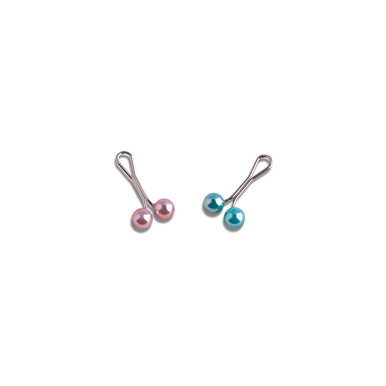 Wholesale, Bulk, Custom, Pin Supplies, Cross-border Special Supply Pearls Convenient to Wear Fashion U-shaped Clip Women's Pearl Brooch Simple Fashion Clothing Pearl Clip