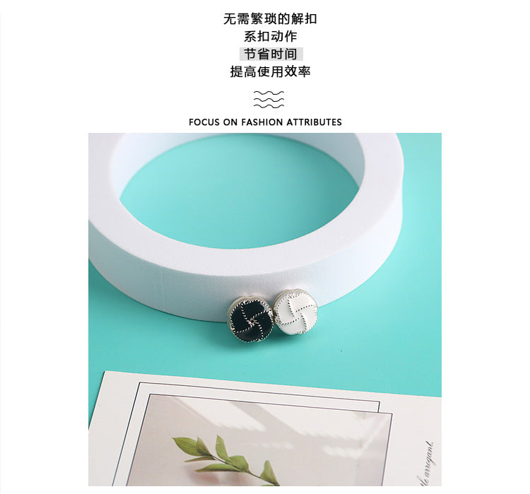 Cross-border B2B wholesale, Amazon hot sale, headscarf magnetic buckle, scarf buckle, personalized matching, fixed buckle, Muslim magnetic buckle