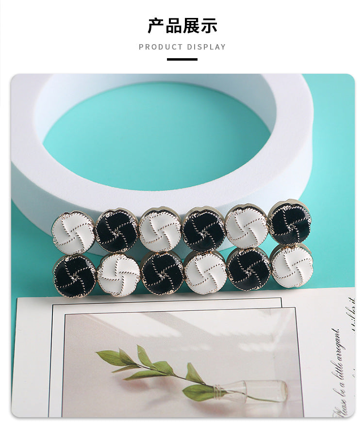 Cross-border B2B wholesale, Amazon hot sale, headscarf magnetic buckle, scarf buckle, personalized matching, fixed buckle, Muslim magnetic buckle