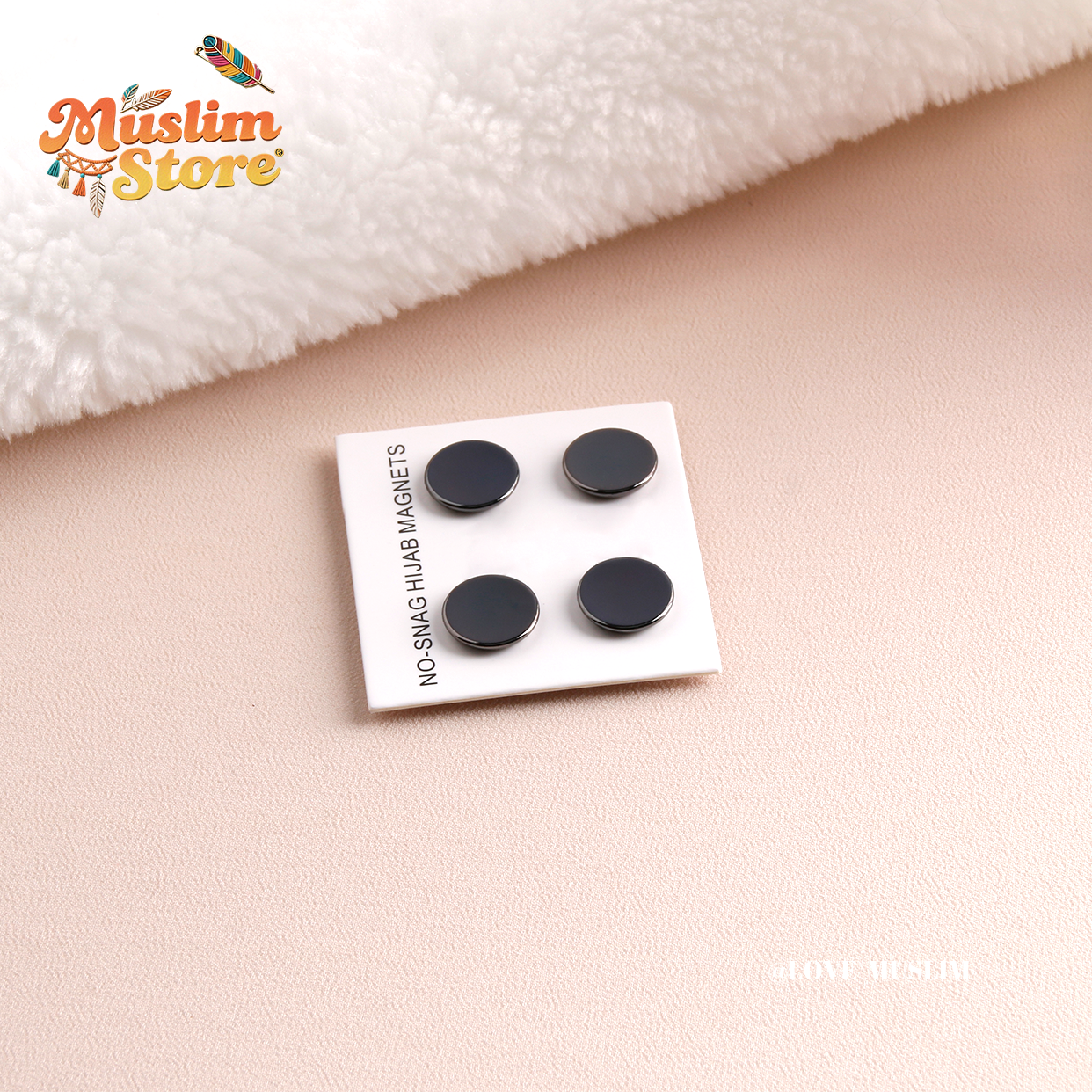 Wholesale, Bulk, Custom, Amazon Hot Sale Magnet Brooch Pin Scarf Buckle Hijab Magnet Buckle Scarf Clip Strong Magnetic Fixed Magnetic Clip
