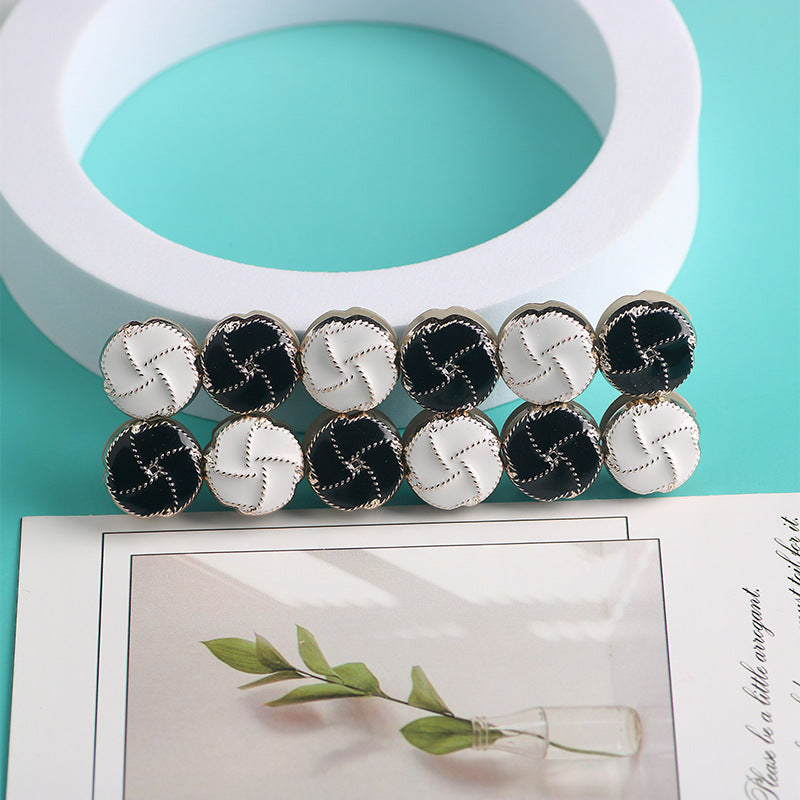 Cross-border B2B wholesale, Amazon hot sale, headscarf magnetic buckle, scarf buckle, personalized matching, fixed buckle, Muslim magnetic buckle