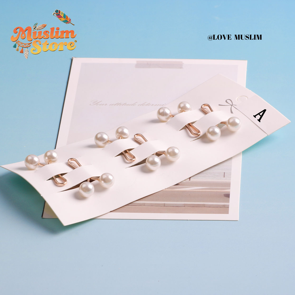 6 units/pack. Resin iron art headscarf pin fixing clip for Muslim women, which is anti-slip, safe, and comfortable to wear without damaging the skin. It's lightweight, convenient, and of excellent quality. It's a classic style headscarf accessory.