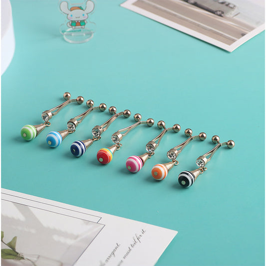 Cross-border B2B wholesale, zebra pattern, headscarf pin, resin + iron material, scarf pin, fixing clip, Muslim pin