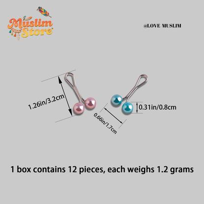 Wholesale, Bulk, Custom, Pin Supplies, Cross-border Special Supply Pearls Convenient to Wear Fashion U-shaped Clip Women's Pearl Brooch Simple Fashion Clothing Pearl Clip