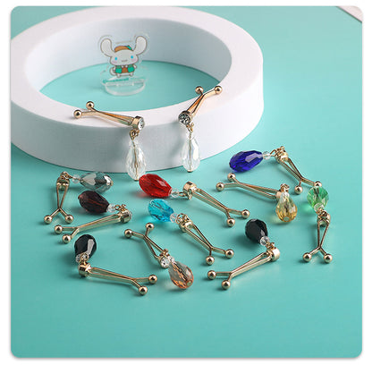 B2B wholesale, cross-border supply, women's scarf pins, daily commuting, fashionable and elegant, scarf clips, headscarf scarf fixed decoration, Muslim pins