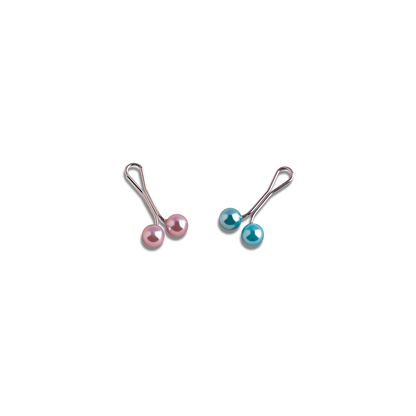 Wholesale, Bulk, Custom, Pin Supplies, Cross-border Special Supply Pearls Convenient to Wear Fashion U-shaped Clip Women's Pearl Brooch Simple Fashion Clothing Pearl Clip