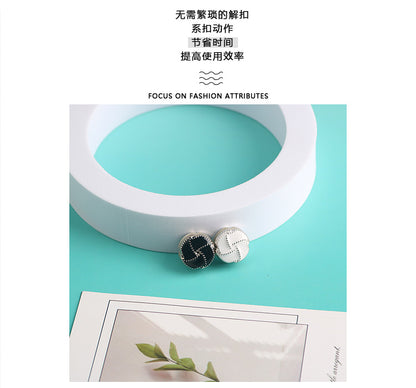 Cross-border B2B wholesale, Amazon hot sale, headscarf magnetic buckle, scarf buckle, personalized matching, fixed buckle, Muslim magnetic buckle