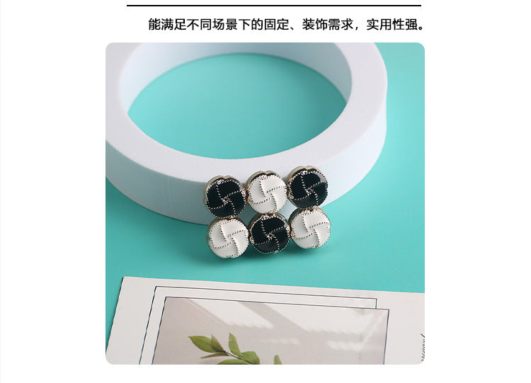 Cross-border B2B wholesale, Amazon hot sale, headscarf magnetic buckle, scarf buckle, personalized matching, fixed buckle, Muslim magnetic buckle