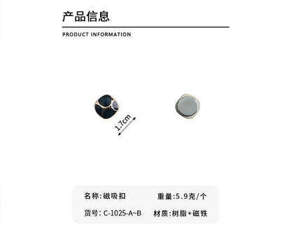 Cross-border B2B wholesale, Amazon hot sale, headscarf magnetic buckle, scarf buckle, personalized matching, fixed buckle, Muslim magnetic buckle