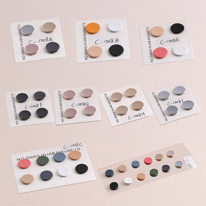 Wholesale, Bulk, Custom, Amazon Hot Sale Magnet Brooch Pin Scarf Buckle Hijab Magnet Buckle Scarf Clip Strong Magnetic Fixed Magnetic Clip