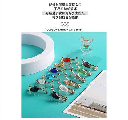 B2B wholesale, cross-border supply, women's scarf pins, daily commuting, fashionable and elegant, scarf clips, headscarf scarf fixed decoration, Muslim pins